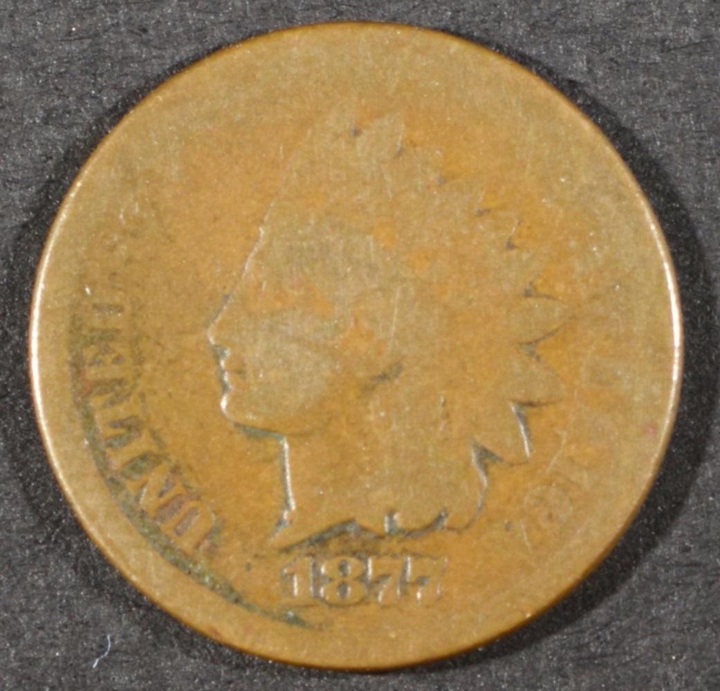 1877 INDIAN HEAD CENT G (1 of 2)
