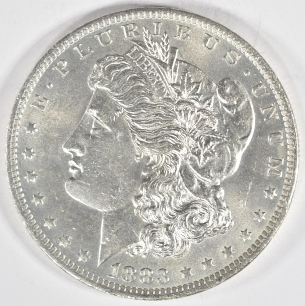 1883-O MORGAN DOLLAR CH BU (1 of 2)