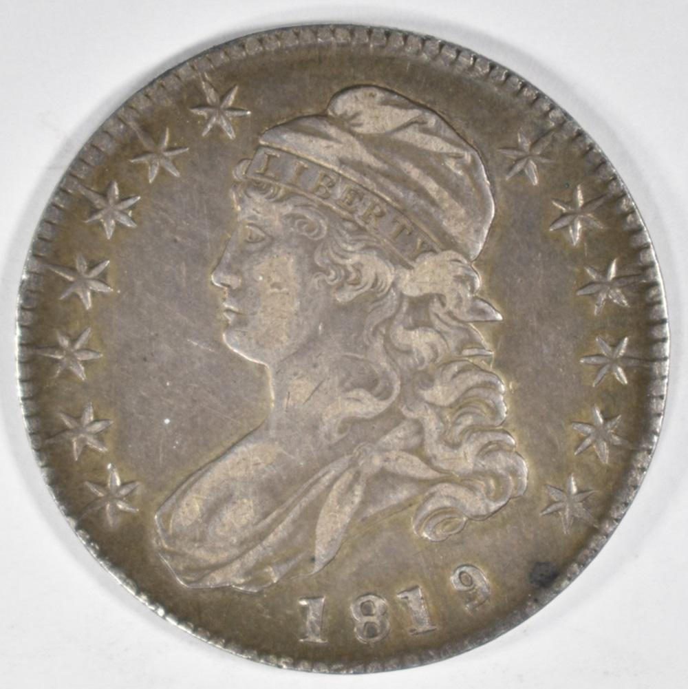1819 BUST HALF DOLLAR VF (1 of 2)