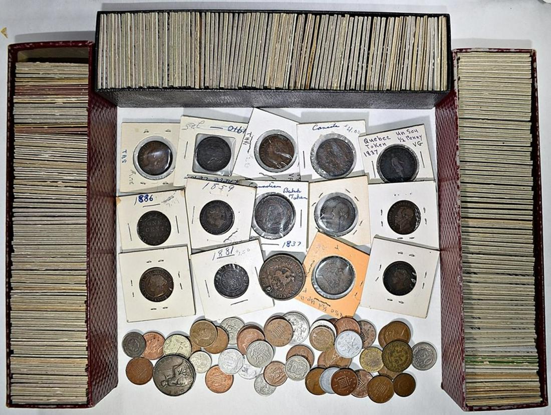 COLLECTOR'S LOT OF FOREIGN COINS (1 of 3)