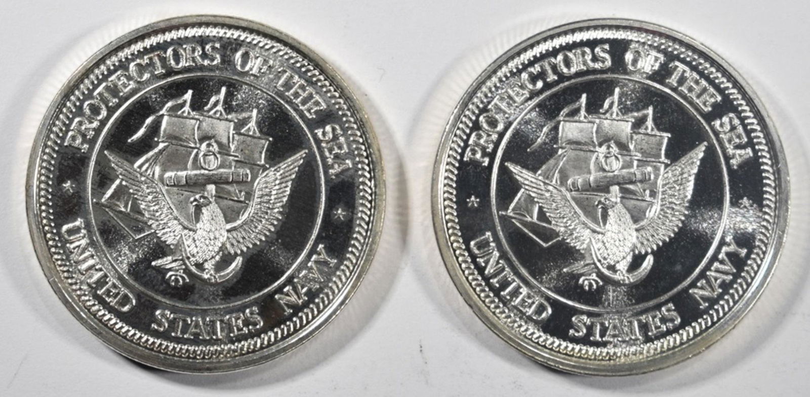 (2)1991 OPERATION DESERT STORM 1OZ SILVER ROUND (1 of 2)