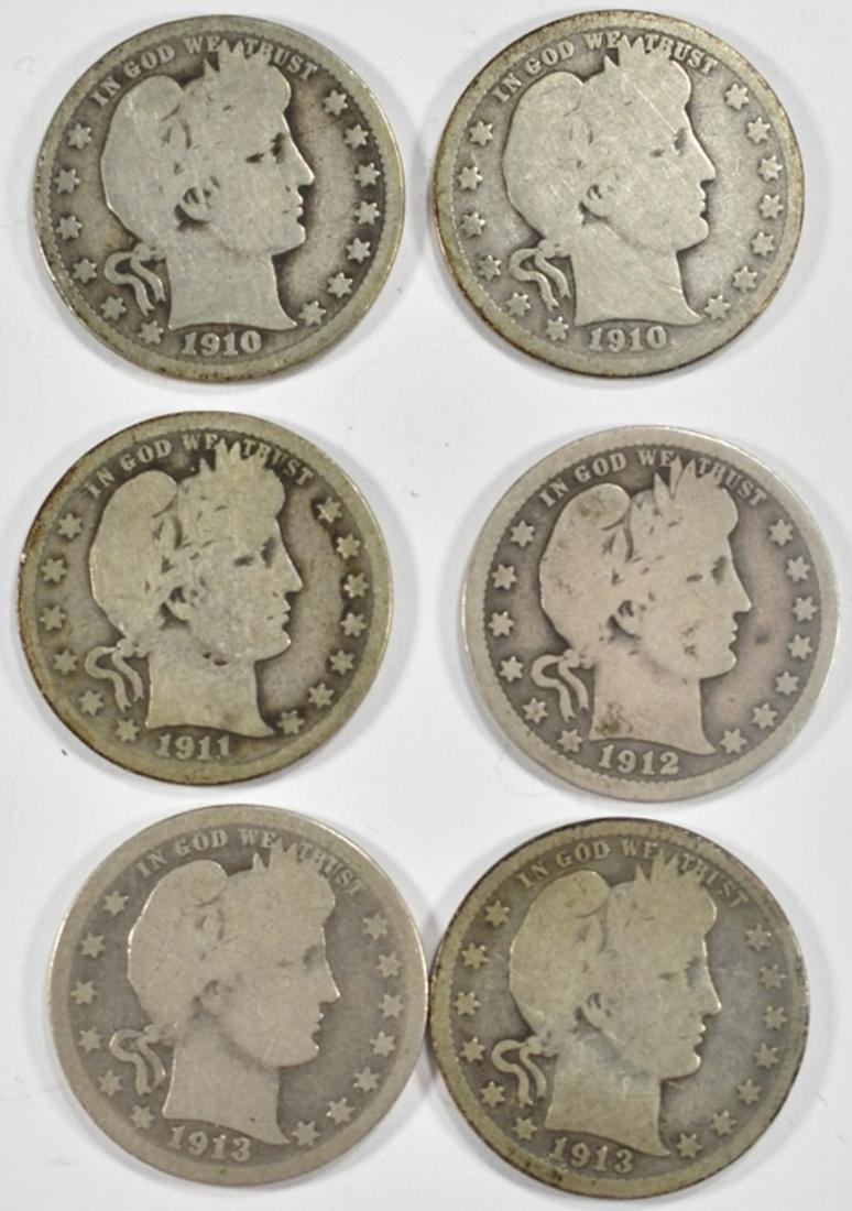 (6) 1910-1913 BARBER QUARTERS (1 of 2)