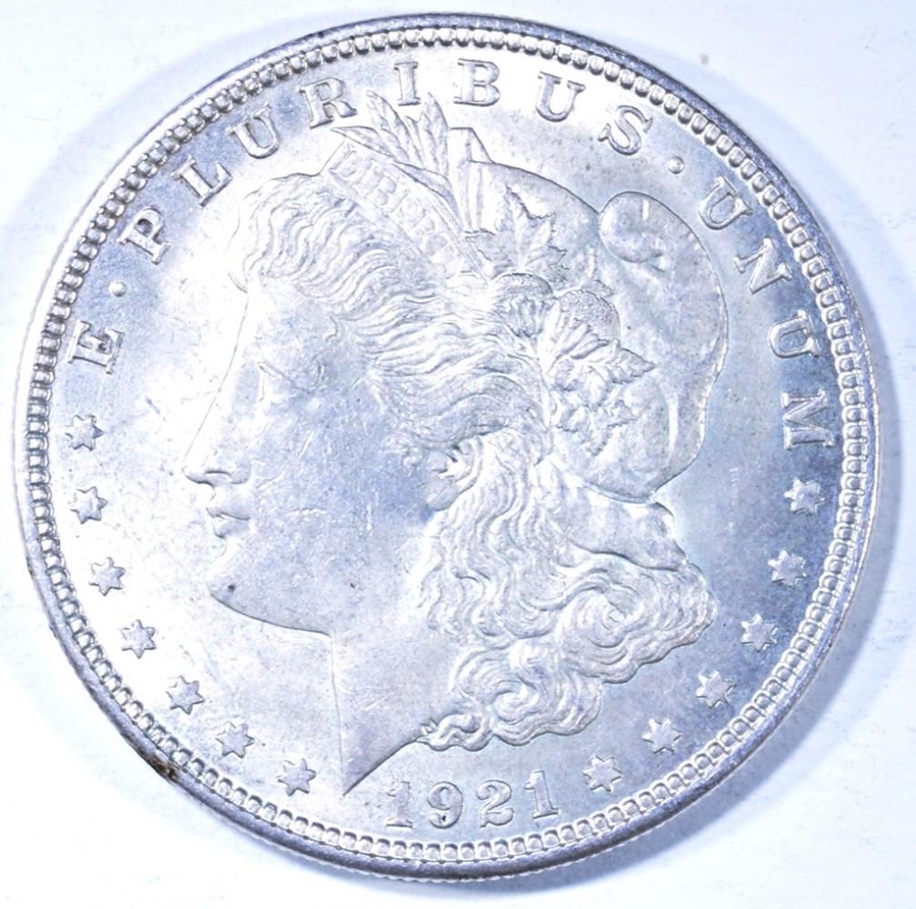 1921 MORGAN DOLLAR BU (1 of 2)
