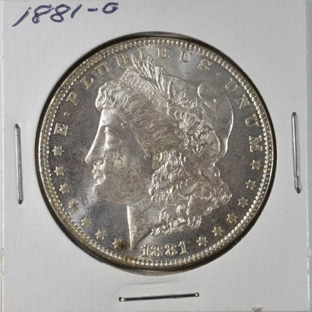 1881-O MORGAN DOLLAR CH BU (1 of 2)