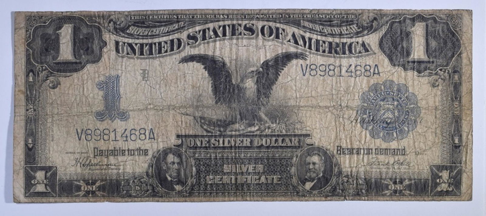 1899 $1 SILVER CERT "BLACK EAGLE" (1 of 2)