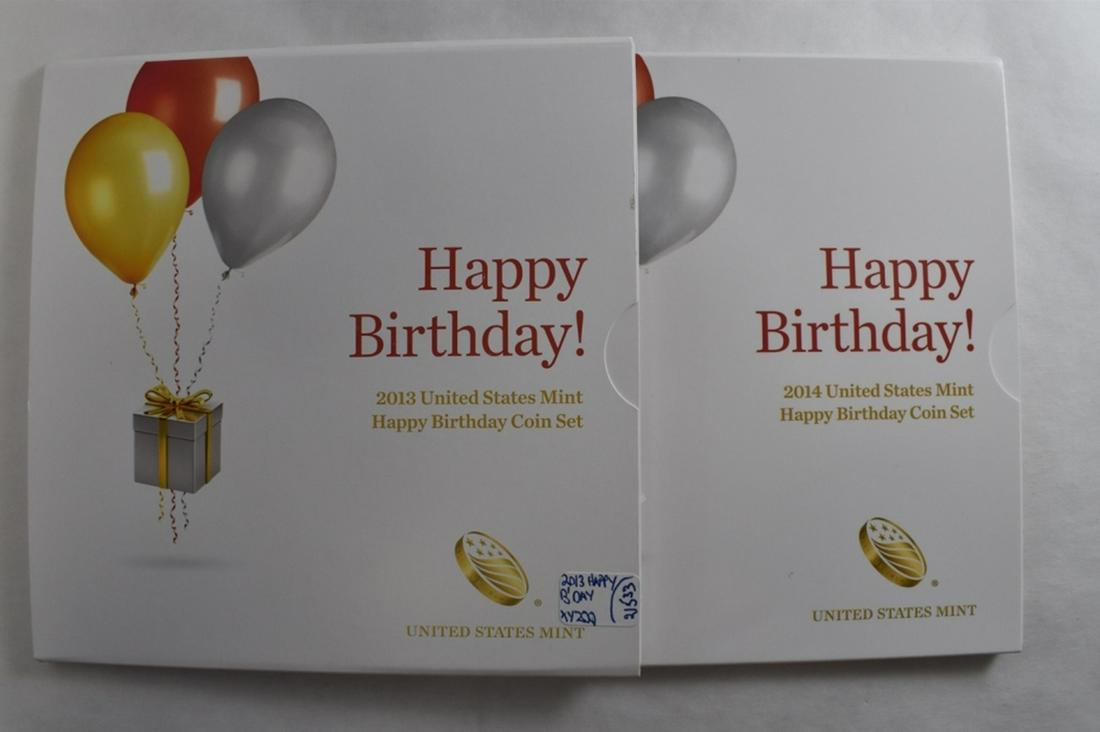 2013 & 14 US MINT PROOF COINS (1 of 3)