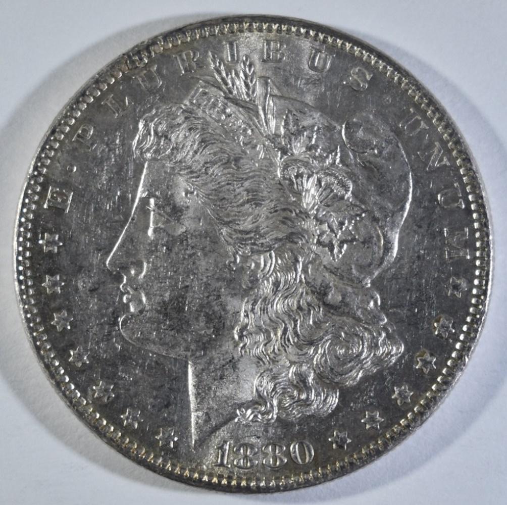 1880-O MORGAN DOLLAR BU (1 of 2)