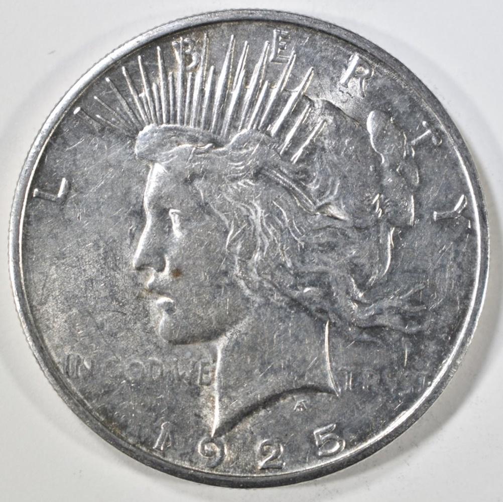 1925-S PEACE DOLLAR CH AU (1 of 2)