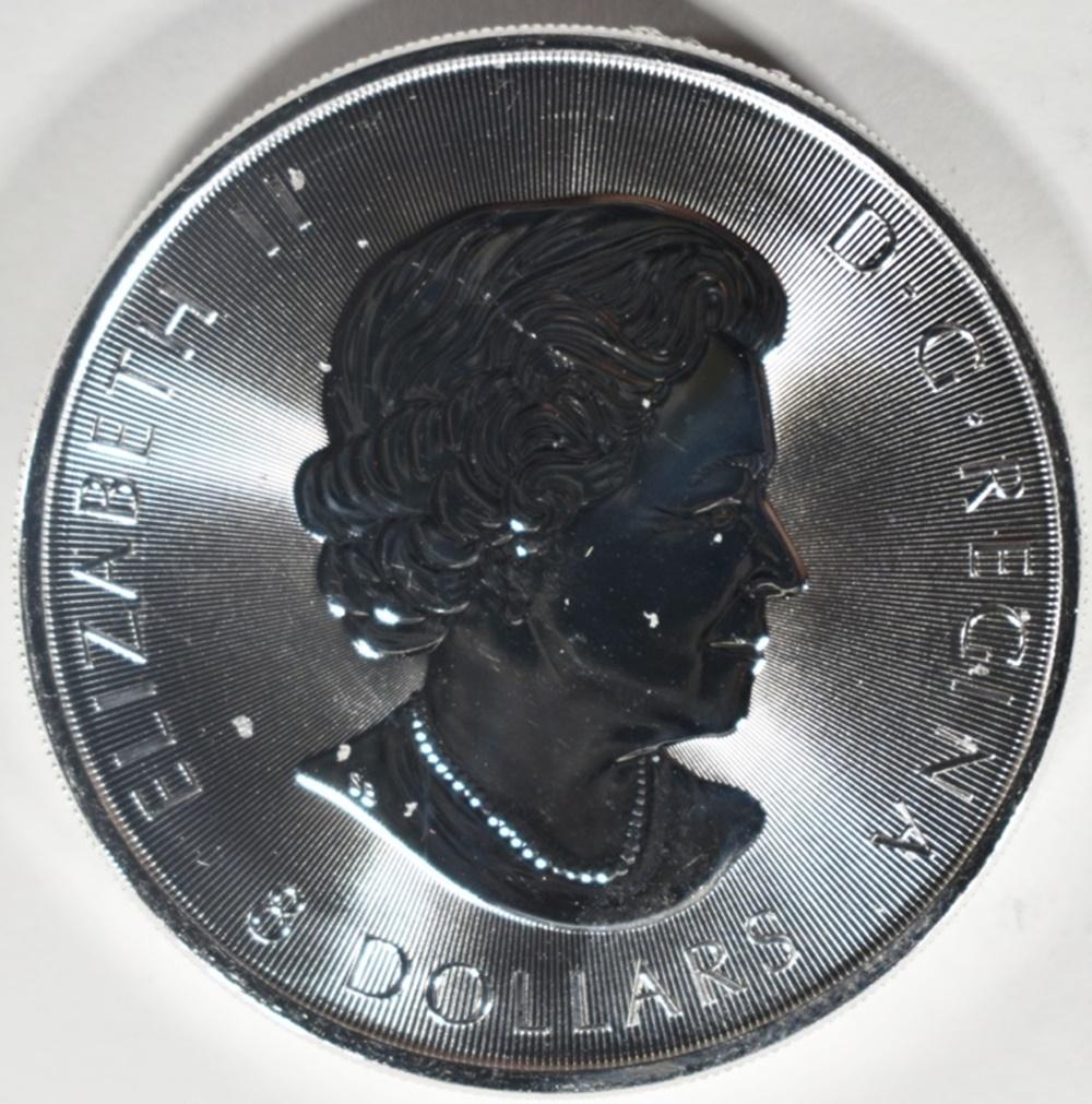 1 1/2 OZ CANADIAN FALCON .999 SILVER ROUND (1 of 2)