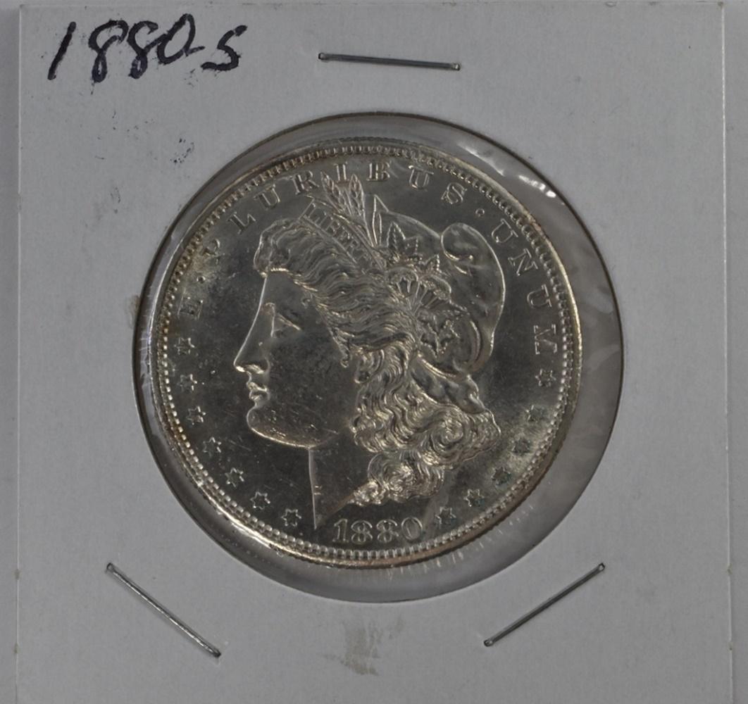 1880-S MORGAN DOLLAR BU (1 of 2)