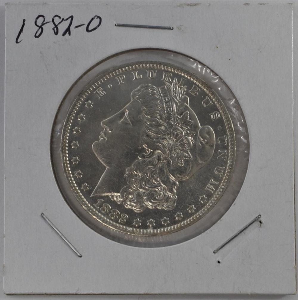 1882-O MORGAN DOLLAR BU (1 of 2)