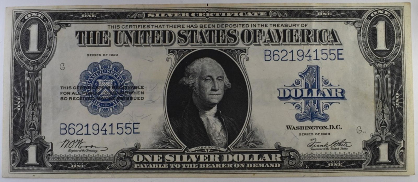 1923 $1 SILVER CERTIFICATE (1 of 2)