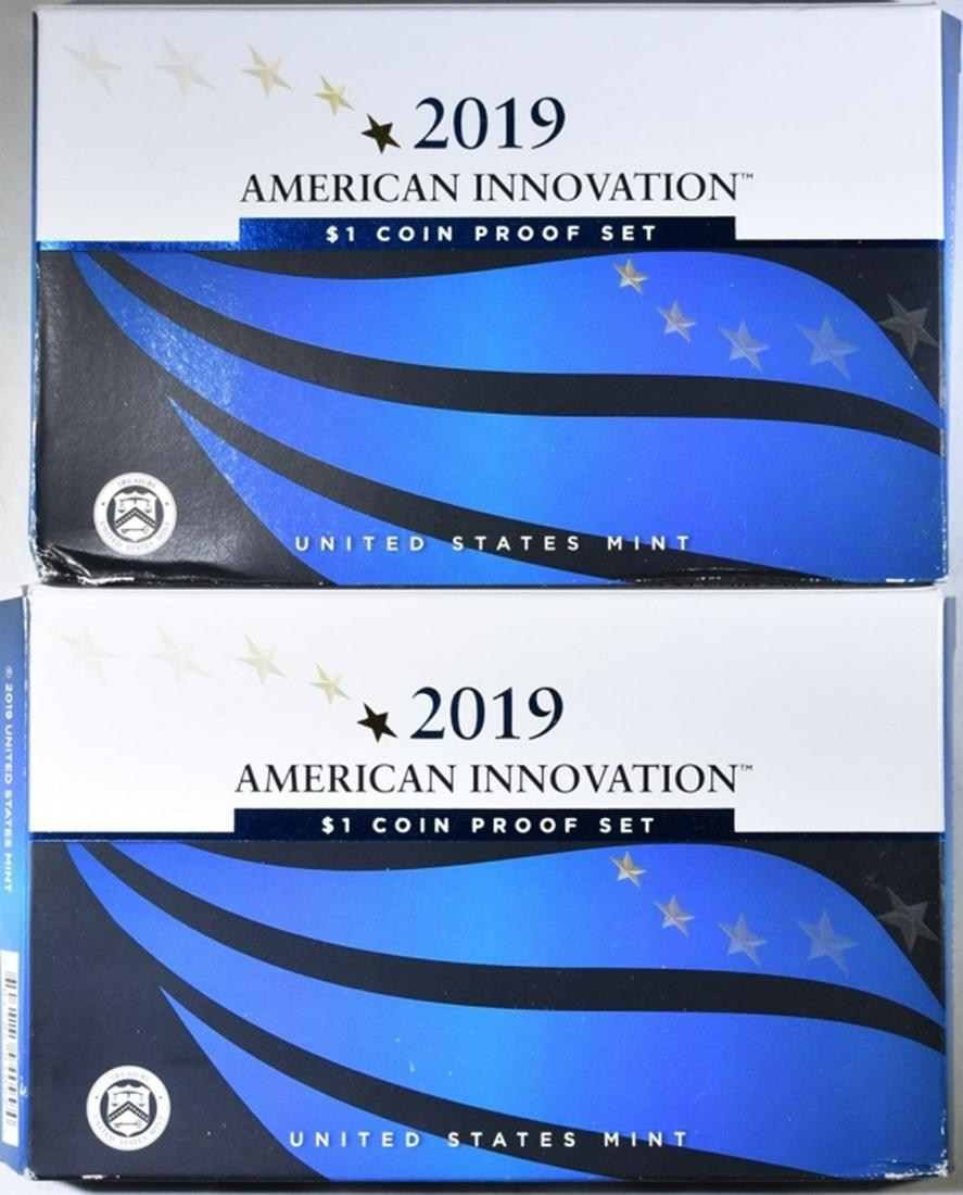 (2) 2019 AMER. INNOVATION PROOF SETS (1 of 3)