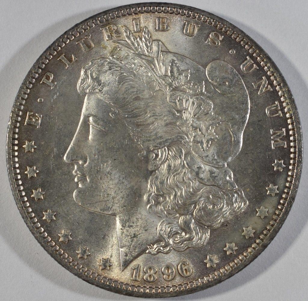 1896 MORGAN DOLLAR CH BU (1 of 2)
