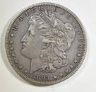 1893-CC MORGAN DOLLAR XF+