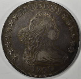 1799 BUST DOLLAR XF/AU