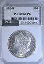 1892-O MORGAN DOLLAR PCI GEM BU PL