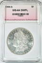 1899-S MORGAN DOLLAR PNA CH BU DMPL