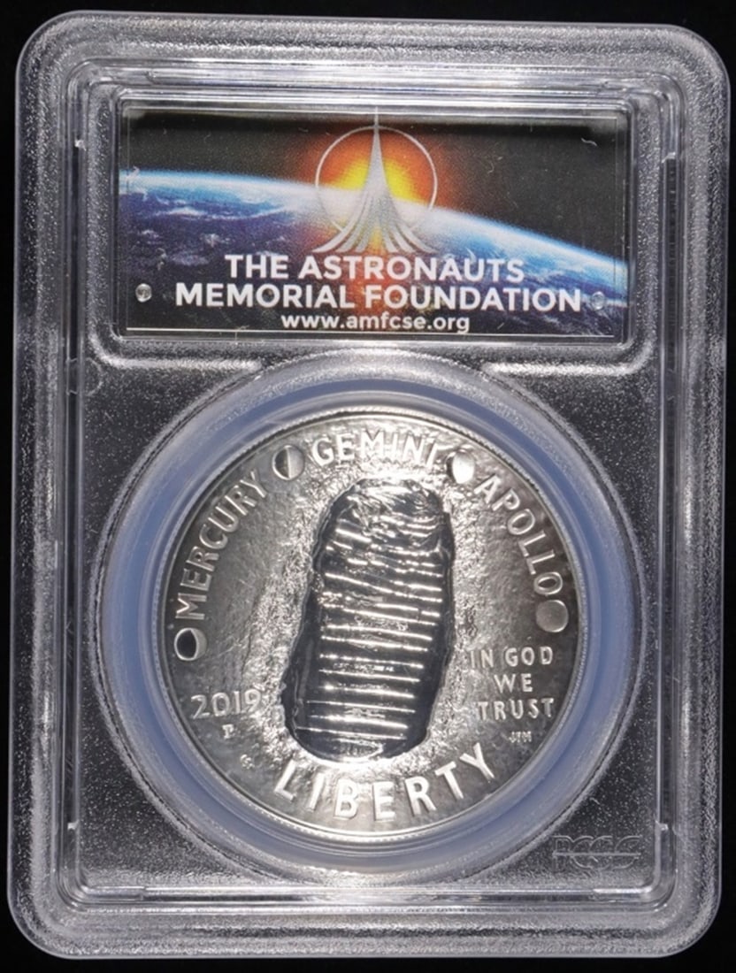 2019-P APOLLO 11 DOLLAR PCGS PR-70 DCAM 1ST STRIKE