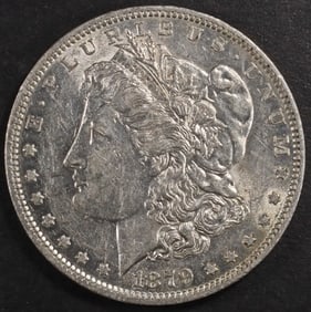 1879-O MORGAN DOLLAR AU/BU