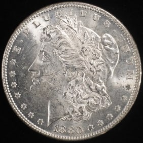 1880 MORGAN DOLLAR CH BU