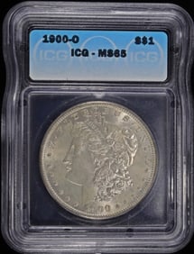 1900-O MORGAN DOLLAR ICG MS65
