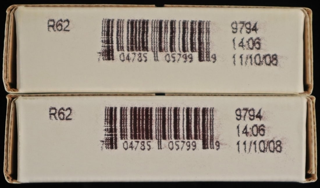 2008-P,D HAWAII QRTR ROLLS: LEADERS IN ON-LINE AUCTIONS ESTIMATE $80 - $130.