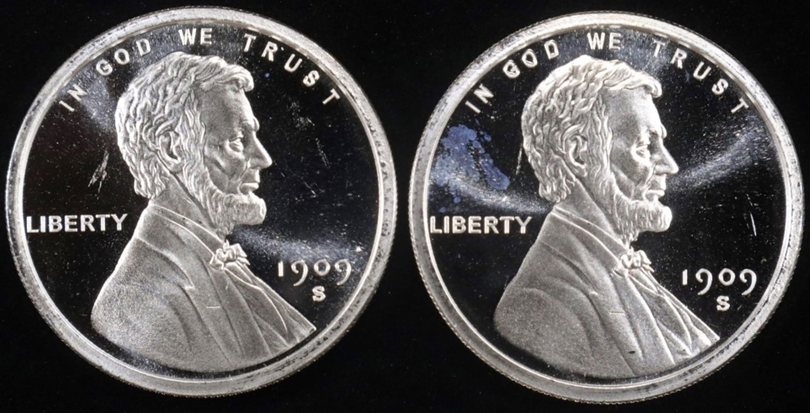 (2) 1 OZ .999 SILVER WHEAT CENT DESIGN ROUND: LEADERS IN ON-LINE AUCTIONS ESTIMATE $120 - $170.