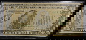 1934 A $500 FEDERAL RESERVE NOTE