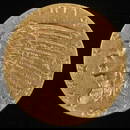 1912-S $5 GOLD INDIAN BU, OLD CLEANING