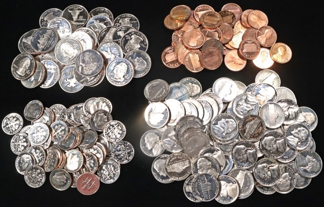 S-MINT PROOF TYPE COINS (1 of 2)