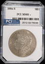 1884-S MORGAN DOLLAR PCI BU