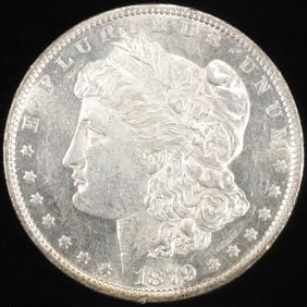 1879-O MORGAN DOLLAR CH BU PL