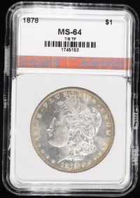 1878 7/8 TF MORGAN DOLLAR AGP CH/GEM BU