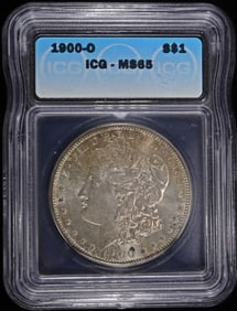 1900-O MORGAN DOLLAR ICG MS65