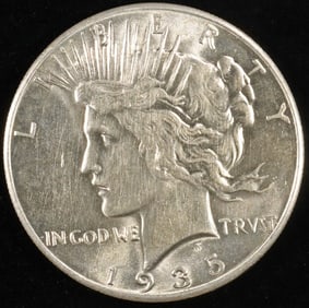 1935 PEACE DOLLAR BU