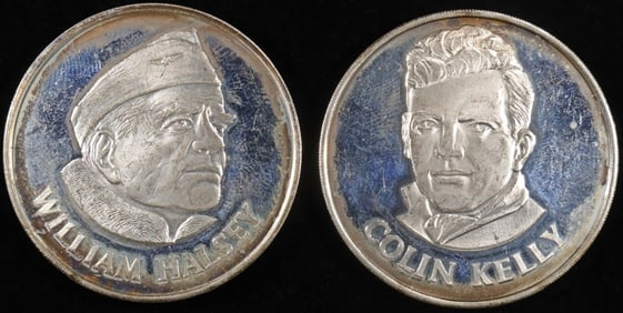 (2) STERLING SILVER ROUNDS
