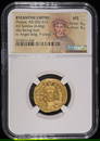 AD 602-610 PHOCAS AV SOLIDUS NGC MS