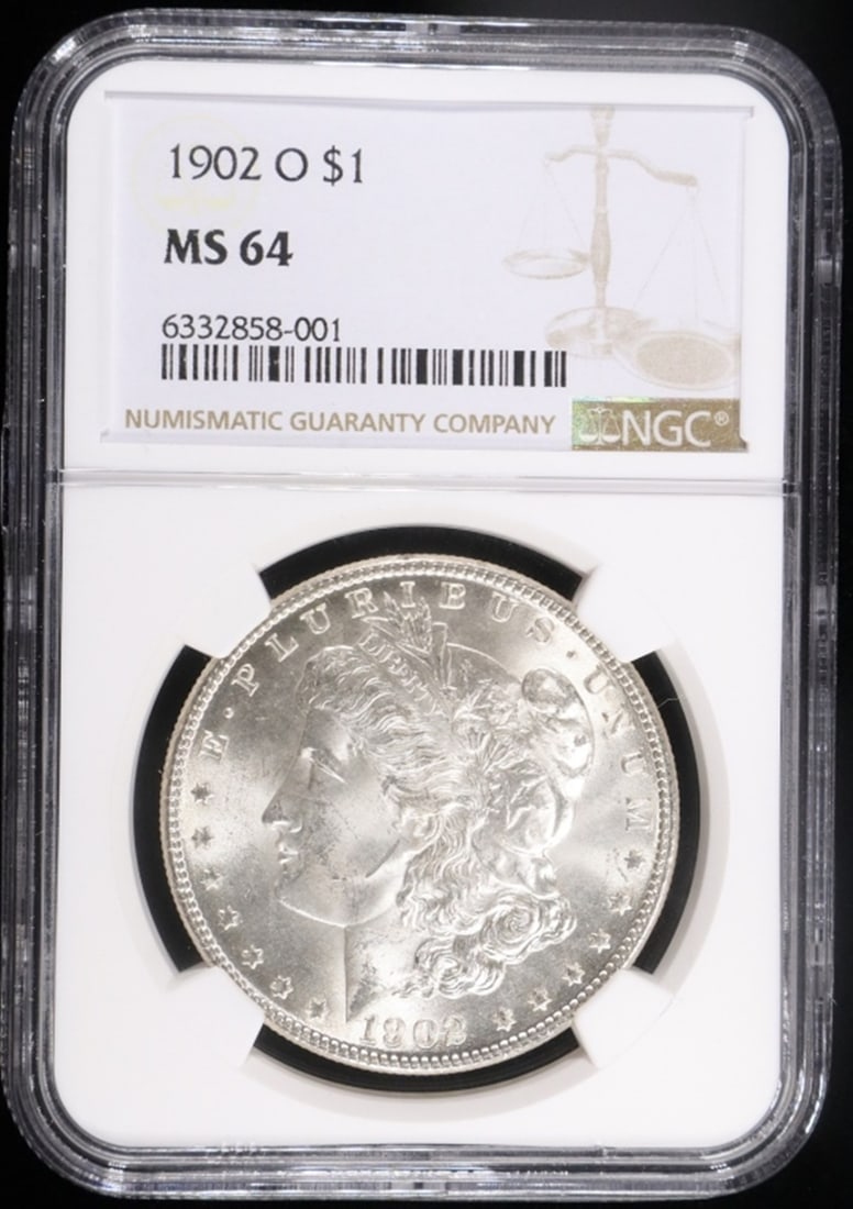 1902-O MORGAN DOLLAR NGC MS-64 (1 of 4)