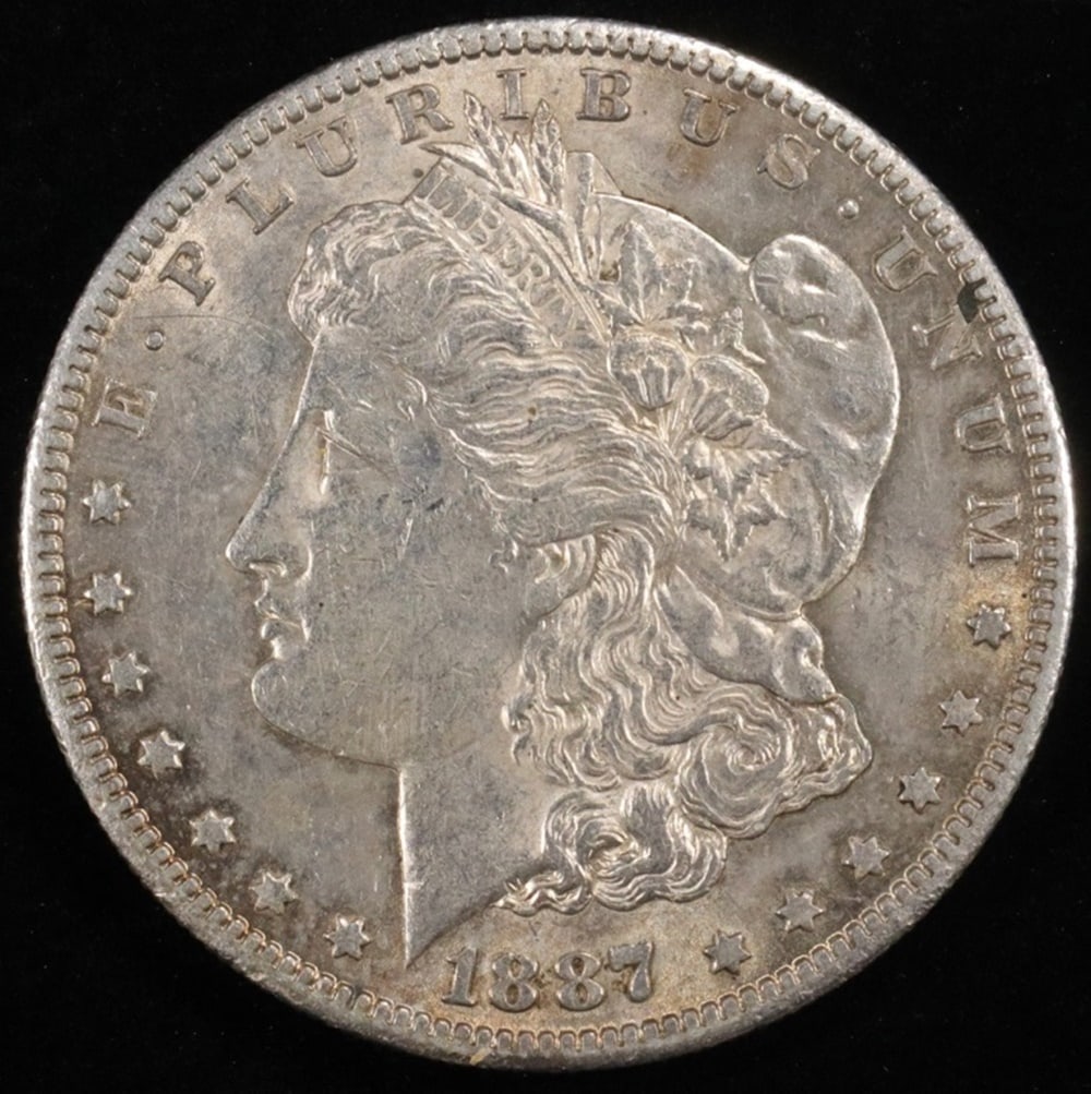 1887-S MORGAN DOLLARS CH AU (1 of 2)