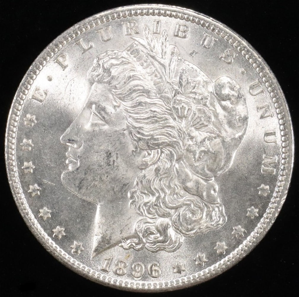 1896 MORGAN DOLLAR CH BU (1 of 2)