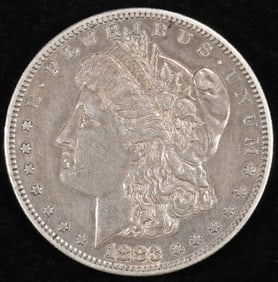 1883-S MORGAN DOLLAR XF