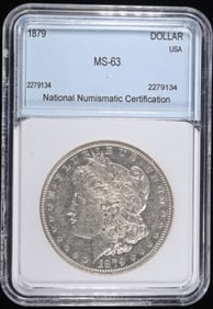 1879 MORGAN DOLLAR NNC CH BU