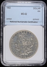 1902 MORGAN DOLLAR NNC CH BU
