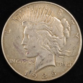 1935 PEACE DOLLAR XF