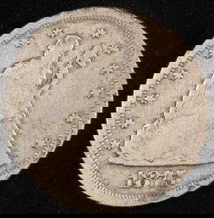 1875-S TWENTY CENT PIECE FINE: CHECK OUT OUR UPCOMING AUCTIONS ESTIMATE $150 - $200.