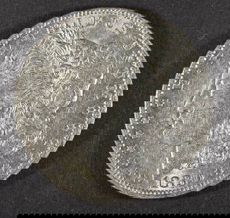 1880-O MORGAN DOLLAR AU/BU: CHECK OUT OUR UPCOMING AUCTIONS ESTIMATE $120 - $150.