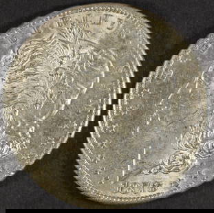 1878-S MORGAN DOLLAR BU: ESTIMATE $100 - $130.