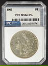 1901 MORGAN DOLLAR PCI CH/GEM BU PL