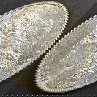 1878-S MORGAN DOLLAR BU: ESTIMATE $100 - $130.